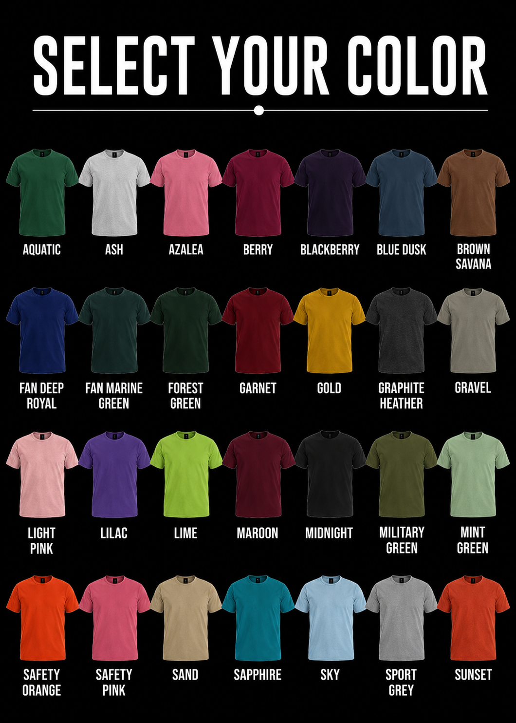 Classic Cotton Tee 5000