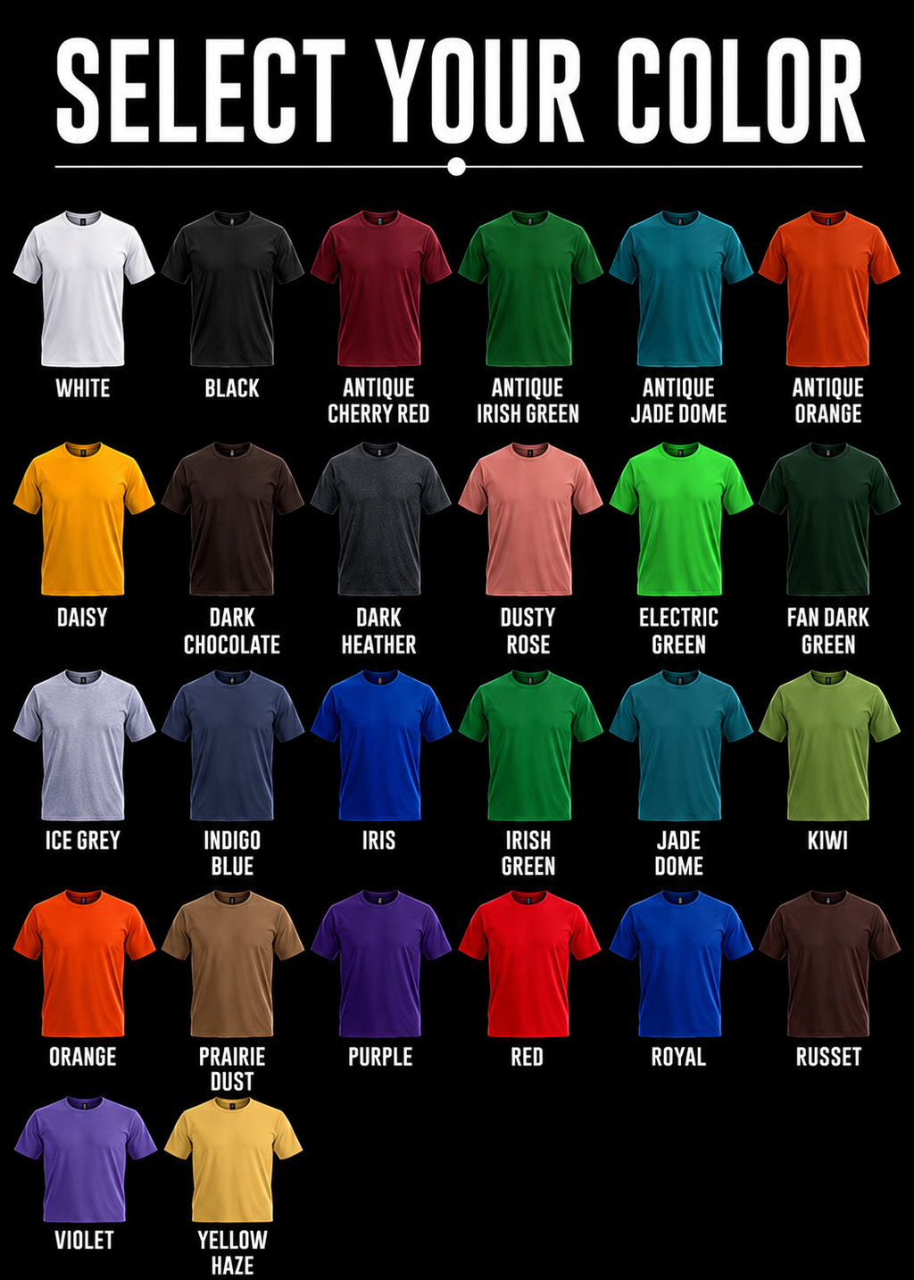 Classic Cotton Tee 5000