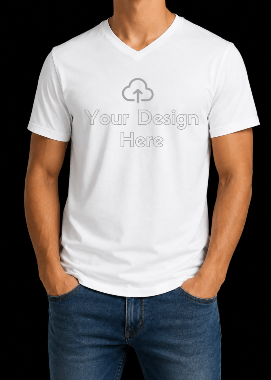Premium Soft V-Neck Tee 64V00